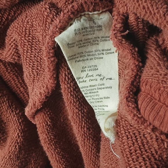 Wilfred Oversized Zipper Cape Poncho Sweater - Picture 9 of 11